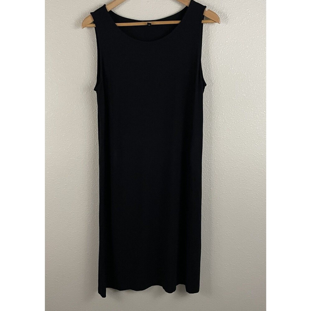 Eileen Fisher Black Sleeveless Dress